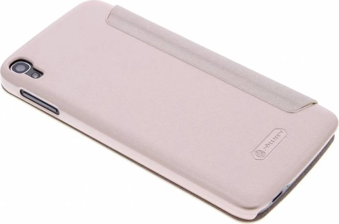 Nillkin Sparkle Booktype Hoes Alcatel One Touch Idol 3 5.5 - Goud - afbeelding 3 van 6