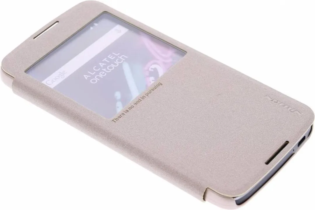 Nillkin Sparkle Booktype Hoes Alcatel One Touch Idol 3 5.5