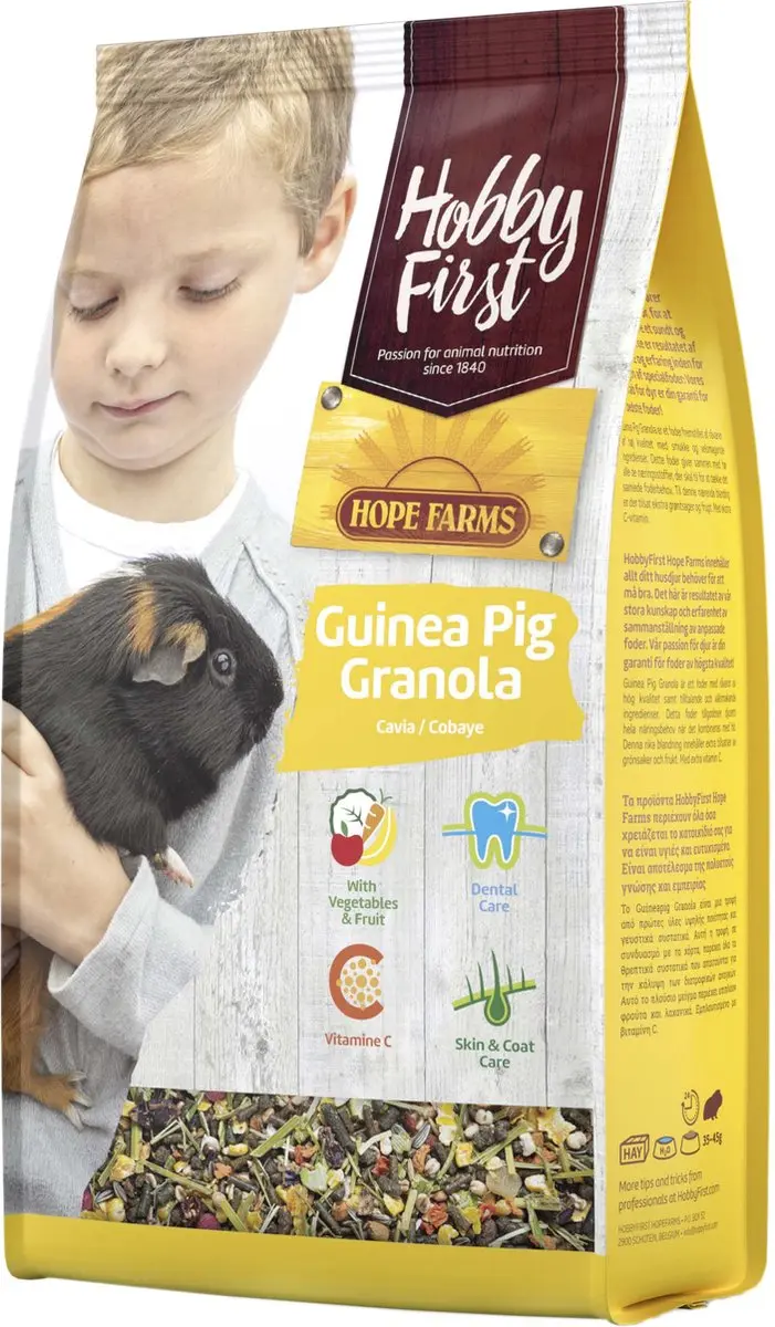 HobbyFirst Hope Farms Cavia Granola - Caviavoer - 800g - afbeelding 5 van 5