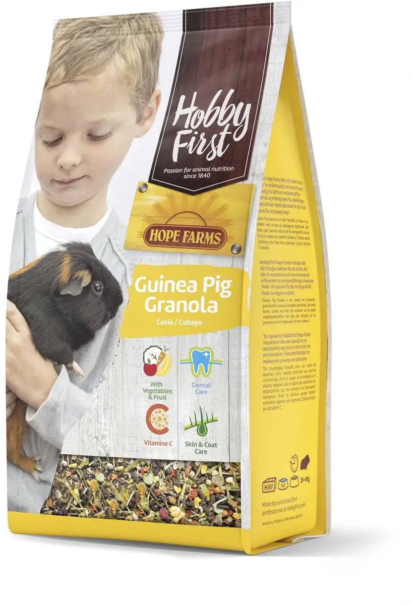 HobbyFirst Hope Farms Cavia Granola - Caviavoer - 800g - afbeelding 2 van 5