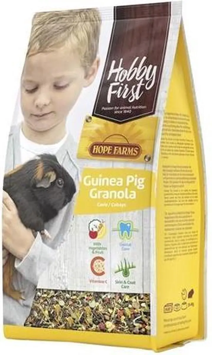 HobbyFirst Hope Farms Cavia Granola - Caviavoer - 800g - afbeelding 3 van 5