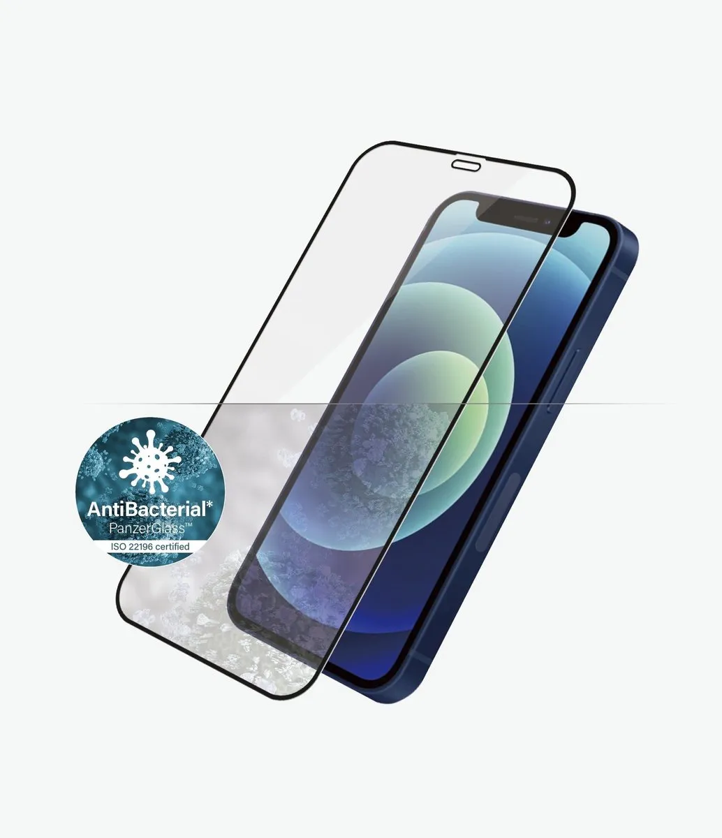 PanzerGlass PZ-2710 Screenprotector iPhone 12 Mini - Zwart