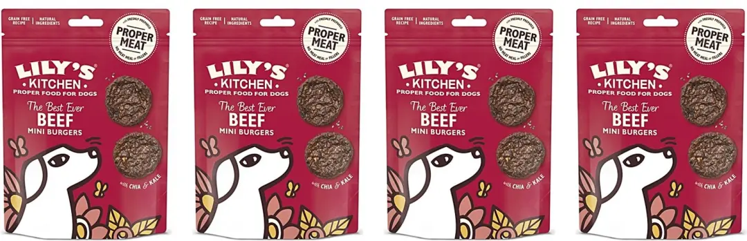Hondenvoer Mini Burgers LILY'S KITCHEN