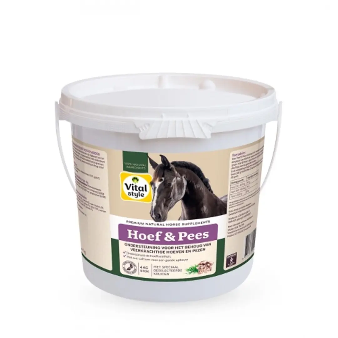 VITALstyle Hoef & Pees Paardensupplement - 4 kg - afbeelding 6 van 6