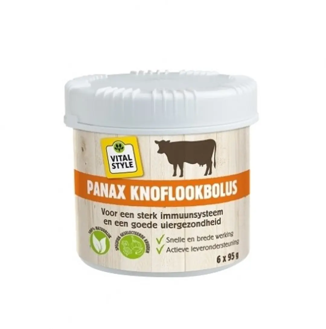 VITALstyle Panax Knoflookbolus 6 x 95 gram
