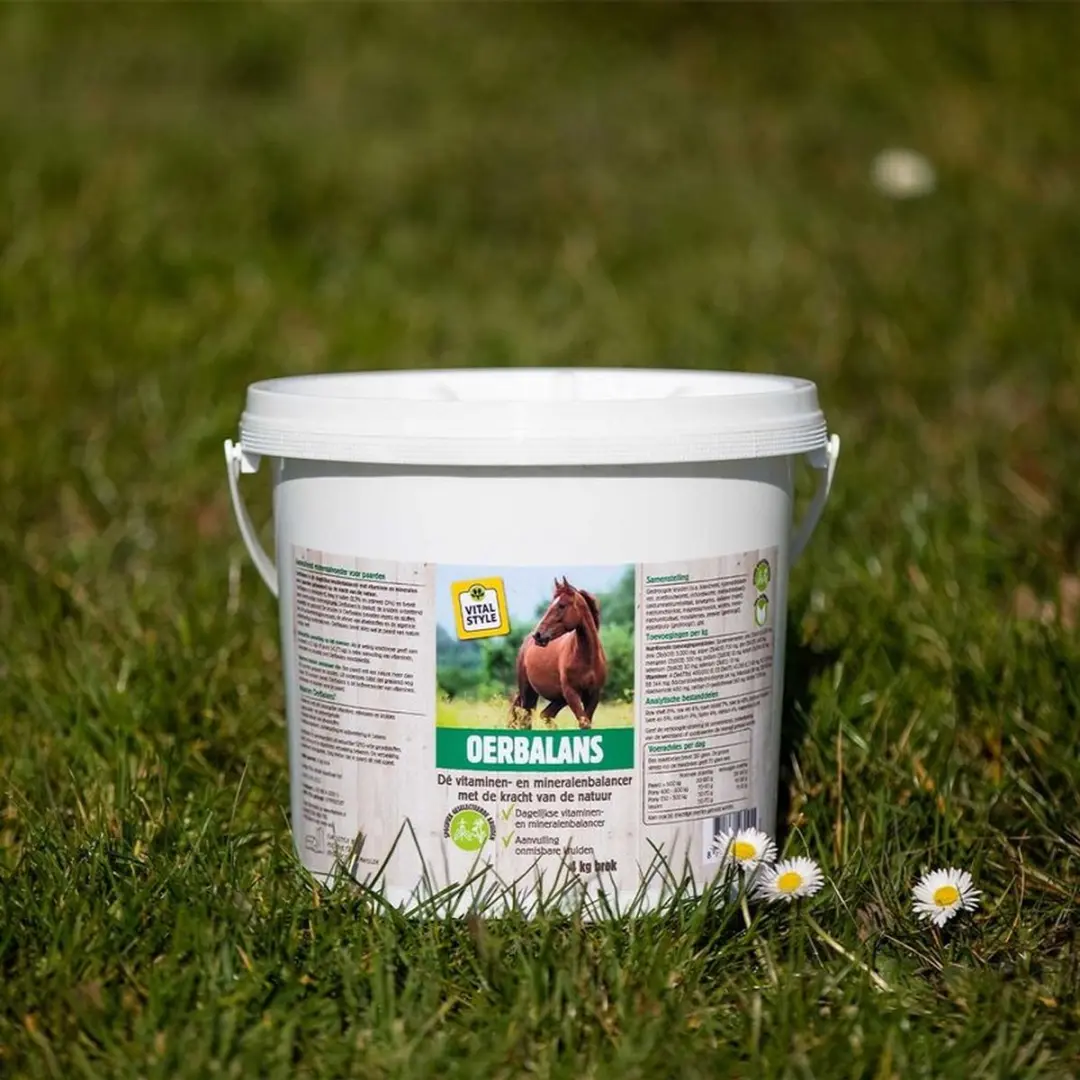 VITALstyle Oerbalans Paarden Supplement Brok - 4 kg - afbeelding 5 van 6