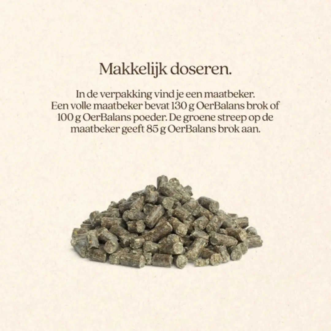 VITALstyle Oerbalans Paarden Supplement Brok - 4 kg - afbeelding 6 van 6