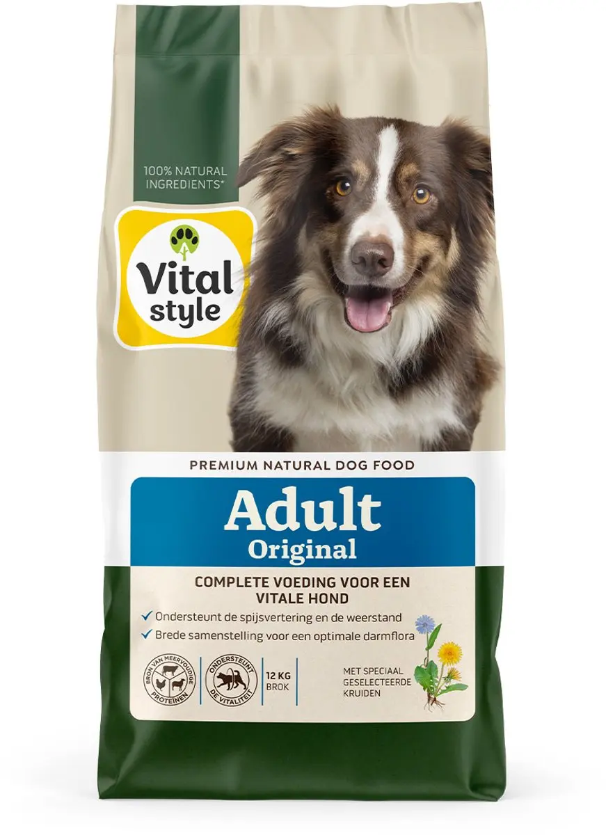VITALstyle Adult Original Hondenvoer 12kg
