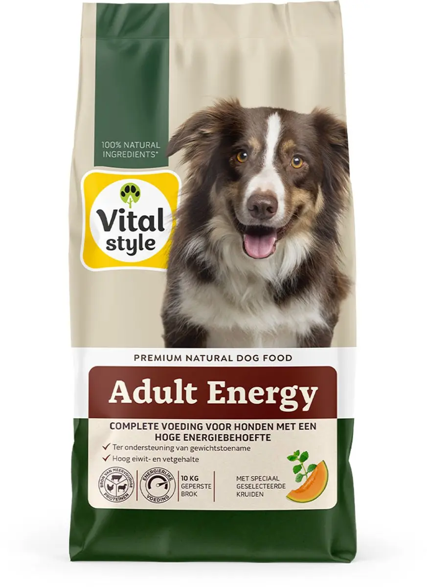 VITALstyle Adult Energie Hondenvoer 10kg