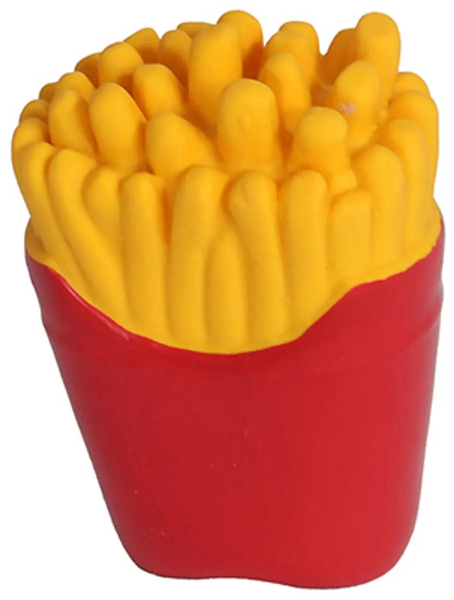 Boon Hondenspeelgoed Zakje Friet Latex 5cm