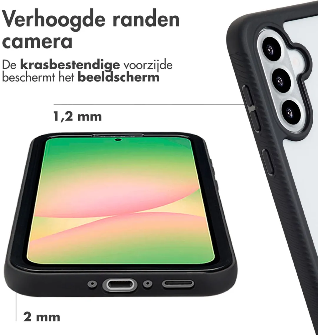 Imoshion Hoesje Samsung Galaxy A56 - 360° Beschermend - Zwart