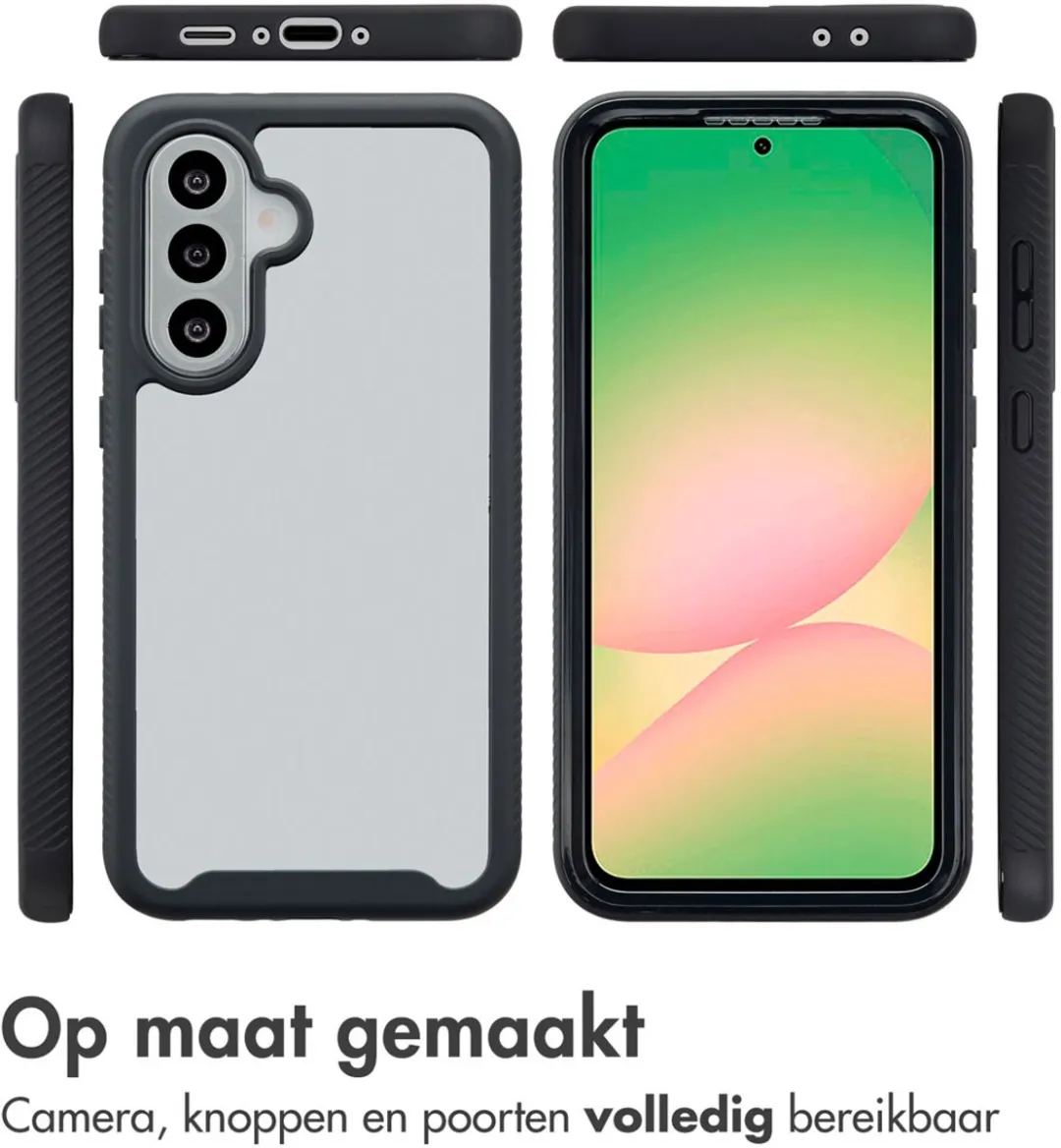 Imoshion Hoesje Samsung Galaxy A56 - 360° Beschermend - Zwart