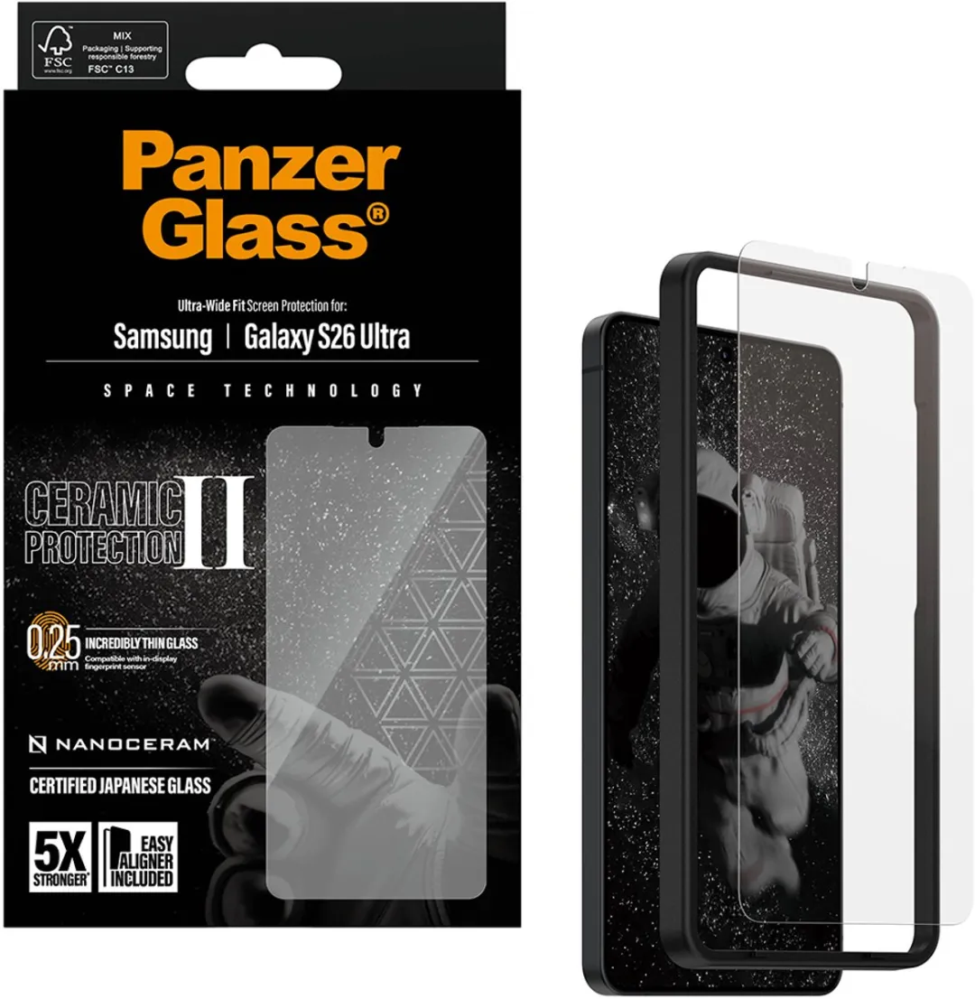 PanzerGlass PG51433 Screenprotector Samsung Galaxy S26 Ultra - Keramisch