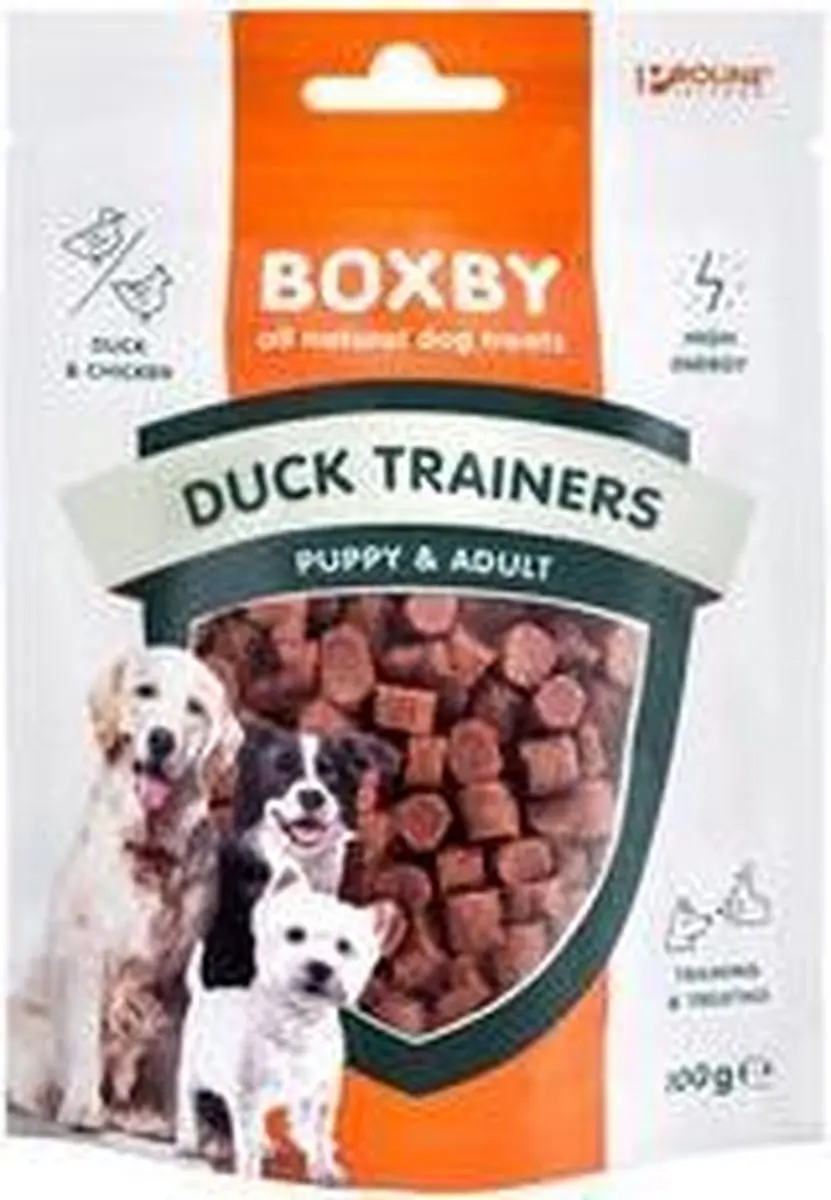 Proline Boxby Duck Trainers Hondensnacks - Eend - 100g - afbeelding 6 van 6
