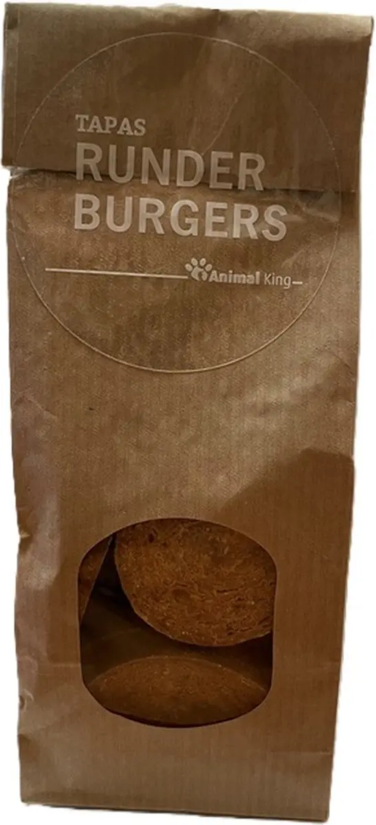 Rundburgers-3 zakjes-hondensnacks-Animal King