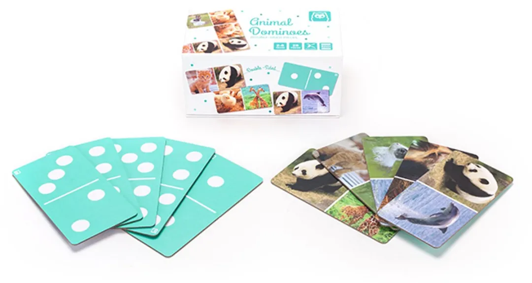 Eurekakids Domino Spel - Multicolor - 1 Stuk