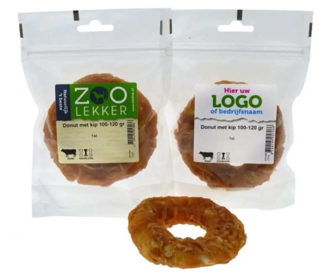 Zoolekker Donut met Kip 100-120 gr