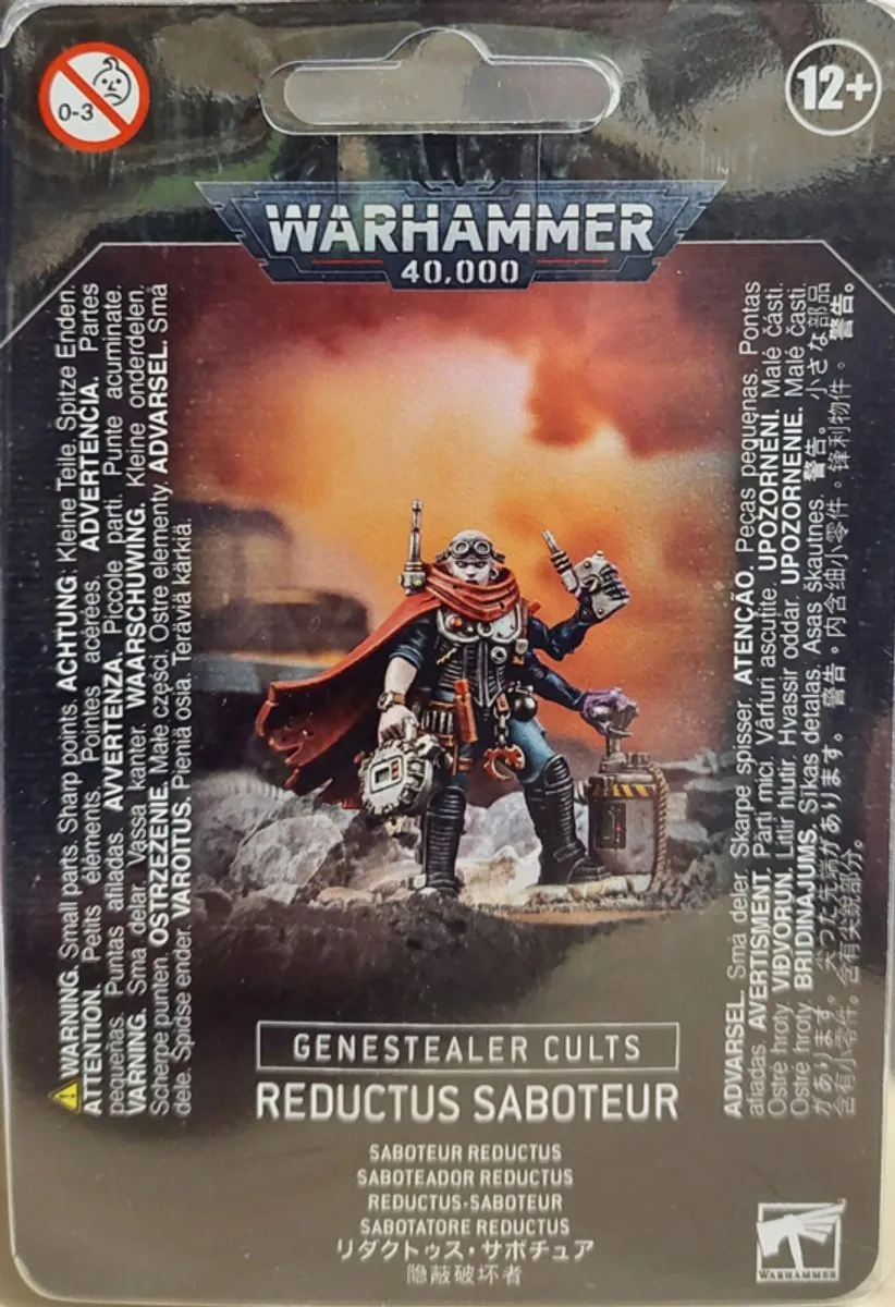 Games Workshop Genestealer Cults Reductus Saboteur - 11 Onderdelen