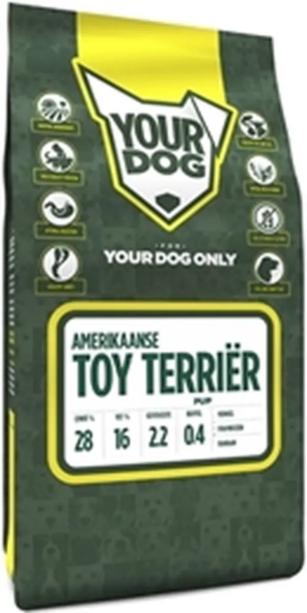 Yourdog Amerikaanse Toy Terriër Senior Hondenbrokken - 12kg - afbeelding 2 van 2