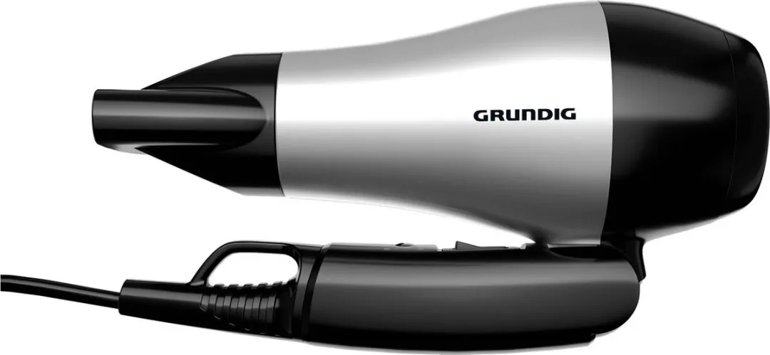 Grundig HD 2200 Haardroger 1200W - Zwart/Zilver