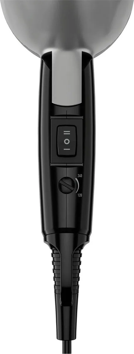 Grundig HD 2200 Haardroger 1200W - Zwart/Zilver