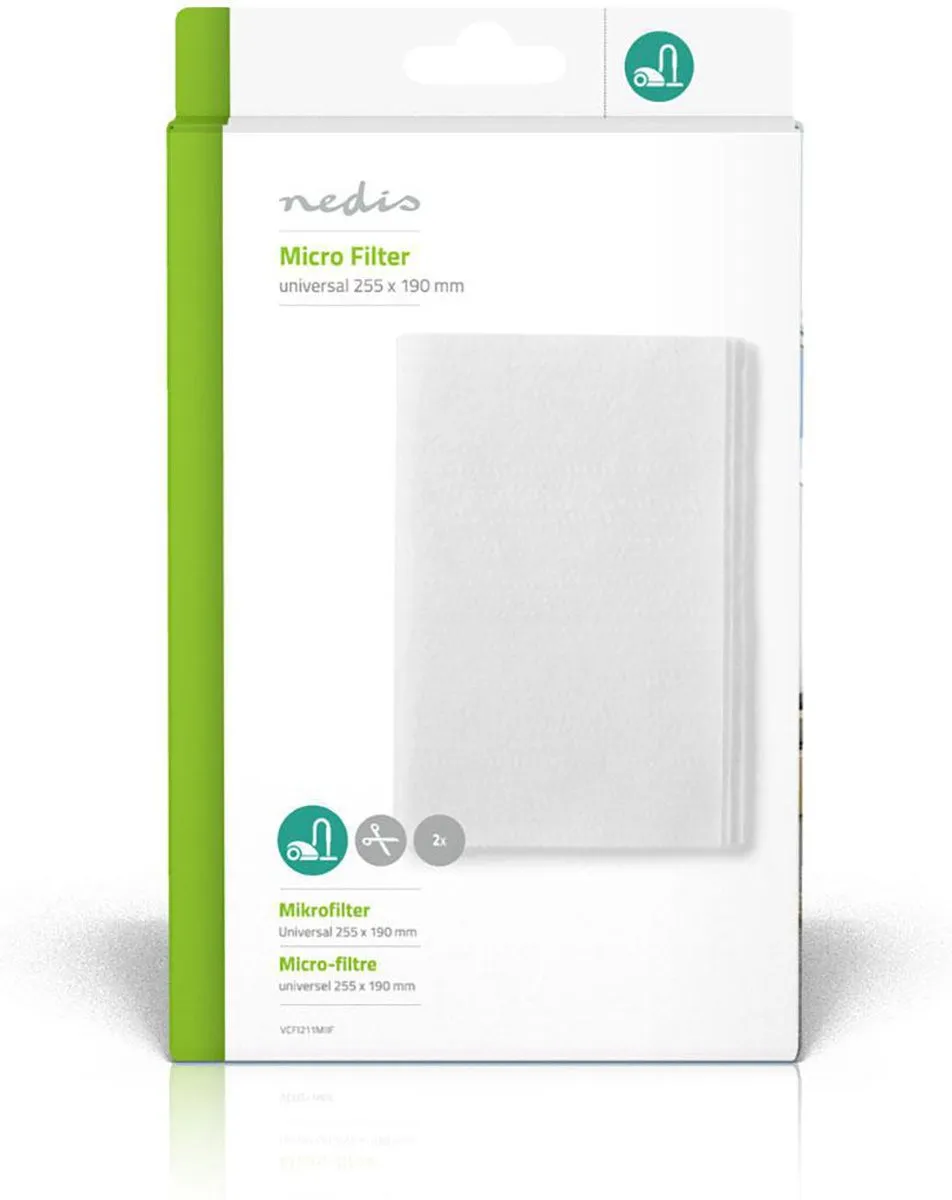 Nedis Microfilter VCFI211MIIF - Wit