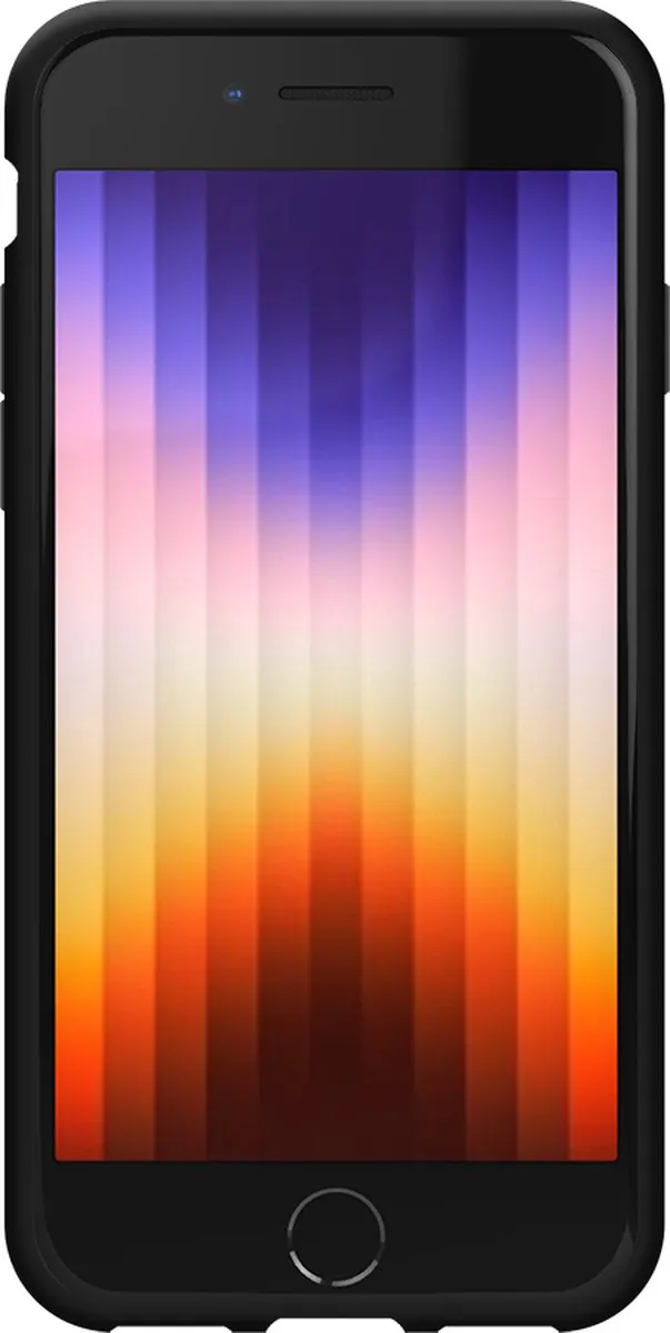 Just in Case Soft TPU Case iPhone 7/8/SE - Zwart