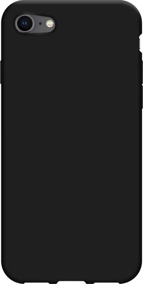 Just in Case Soft TPU Case iPhone 7/8/SE - Zwart