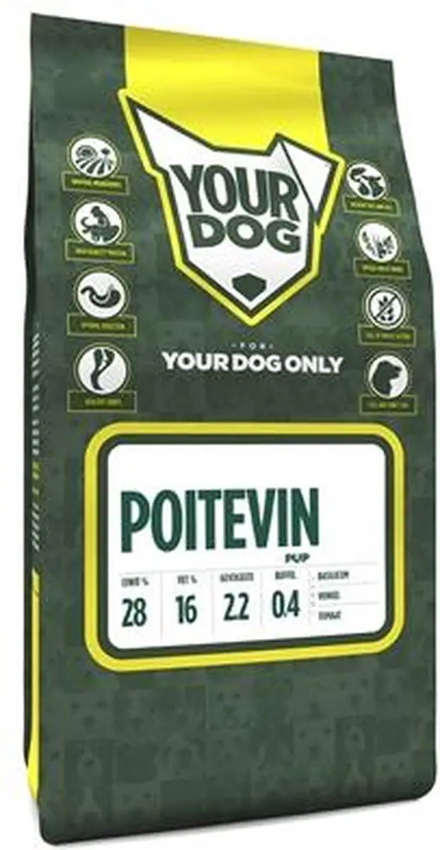 Yourdog Poitevin Pup Hondenbrokken - 12 kg - afbeelding 2 van 3