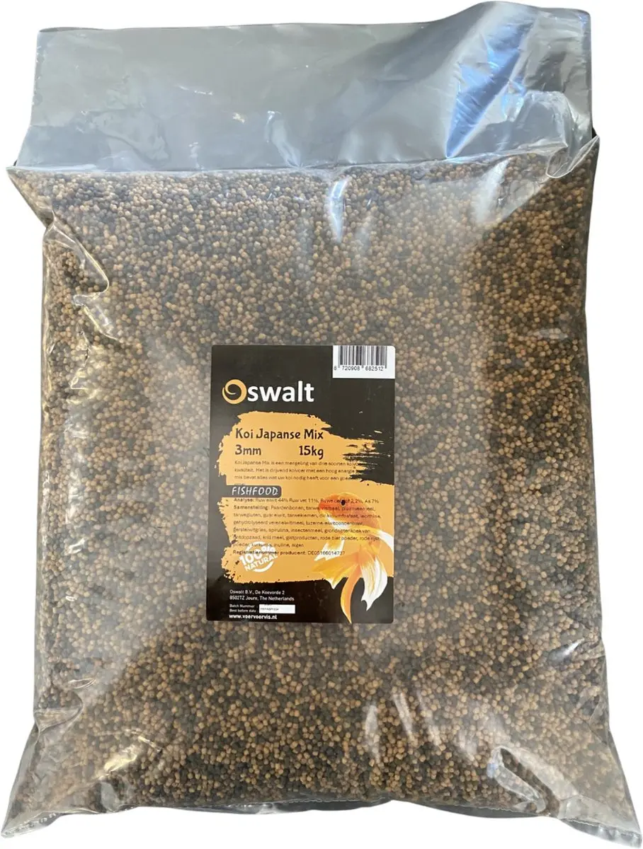 Koivoer Japanse Mix (15KG)(3mm)