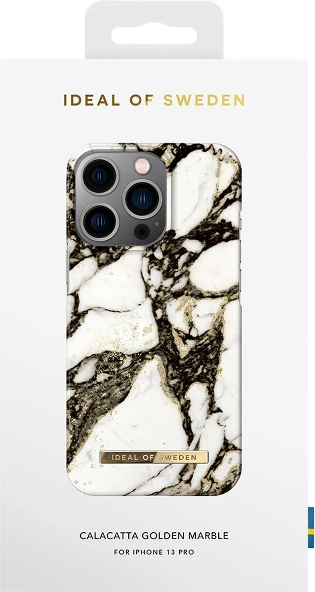 iDeal of Sweden iPhone 13 Pro Backcover - Calacatta Golden Marble