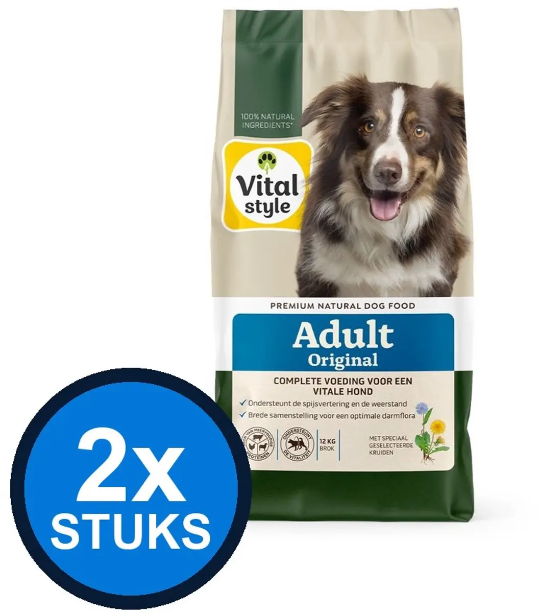 2x VITALstyle Hond Adult Original