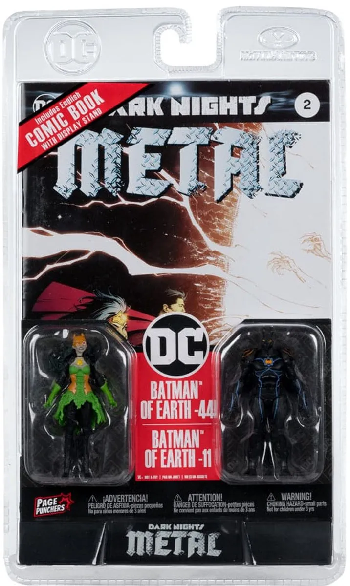 McFarlane Toys Batman Page Punchers 2-Pack - Dark Nights: Metal