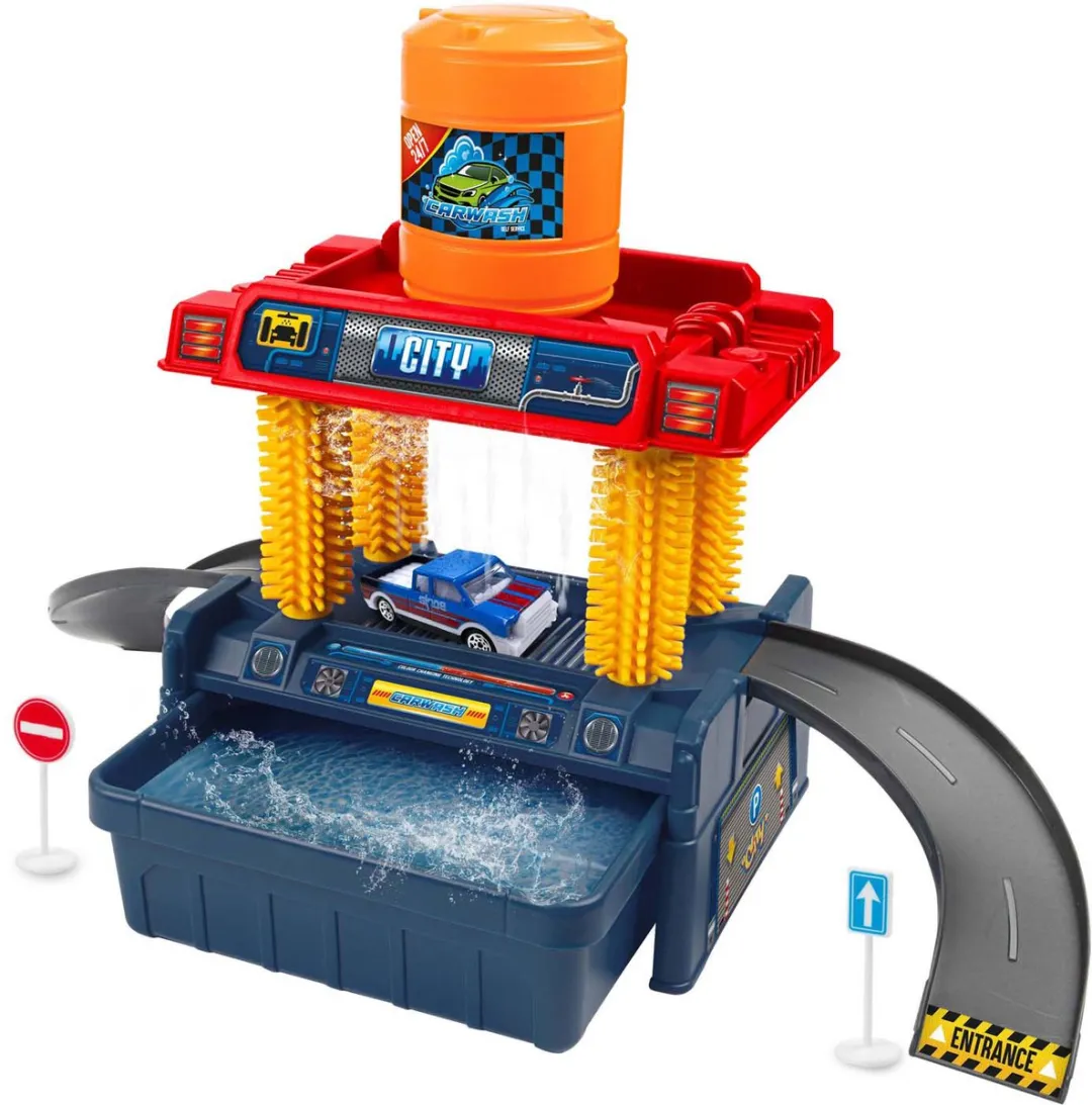 Toi-Toys Auto Wasserette 21120A - Multi kleuren