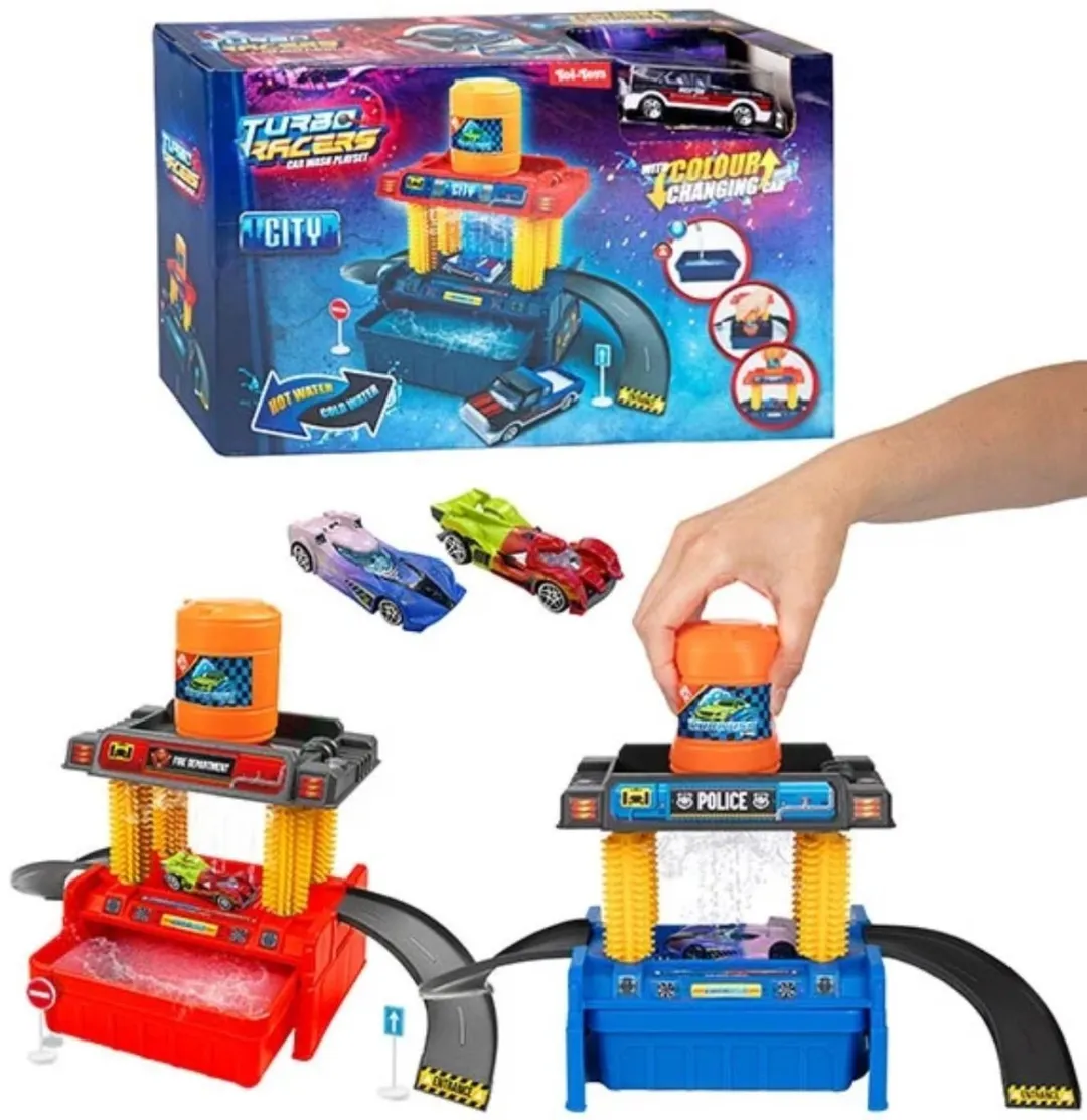 Toi-Toys Auto Wasserette 21120A - Multi kleuren
