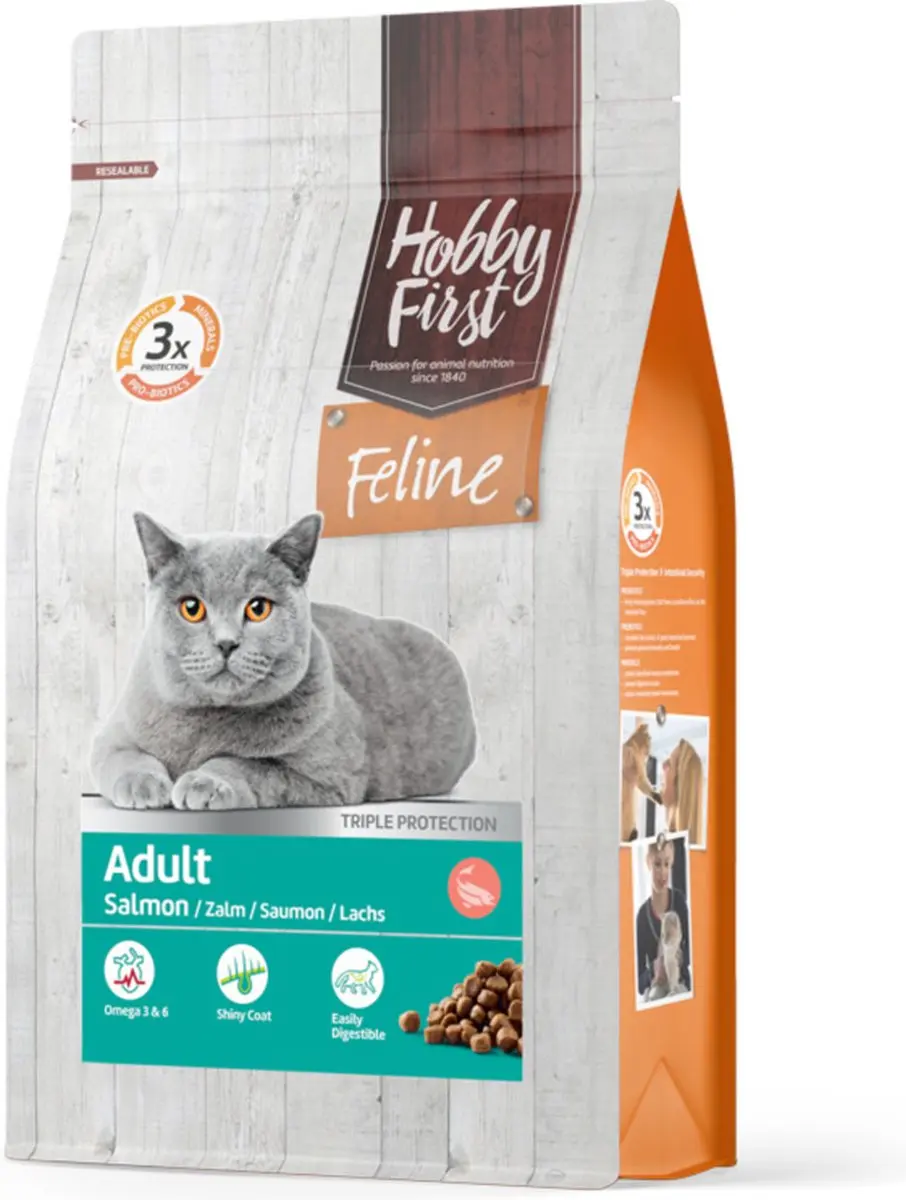 HobbyFirst Feline Adult Zalm 4,5 kg
