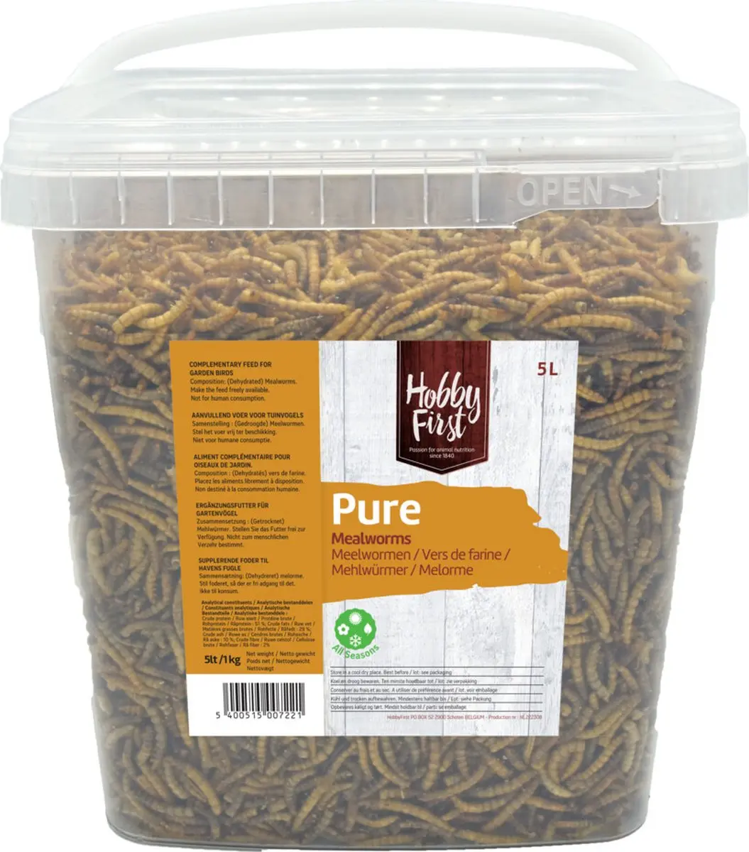 HobbyFirst Meelwormen 1 kg