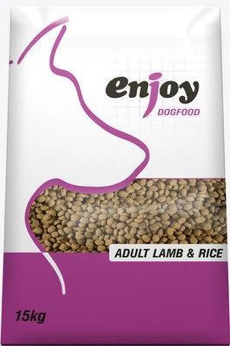 Enjoy Hondenvoer Adult Lam & Rijst 15kg - afbeelding 3 van 3