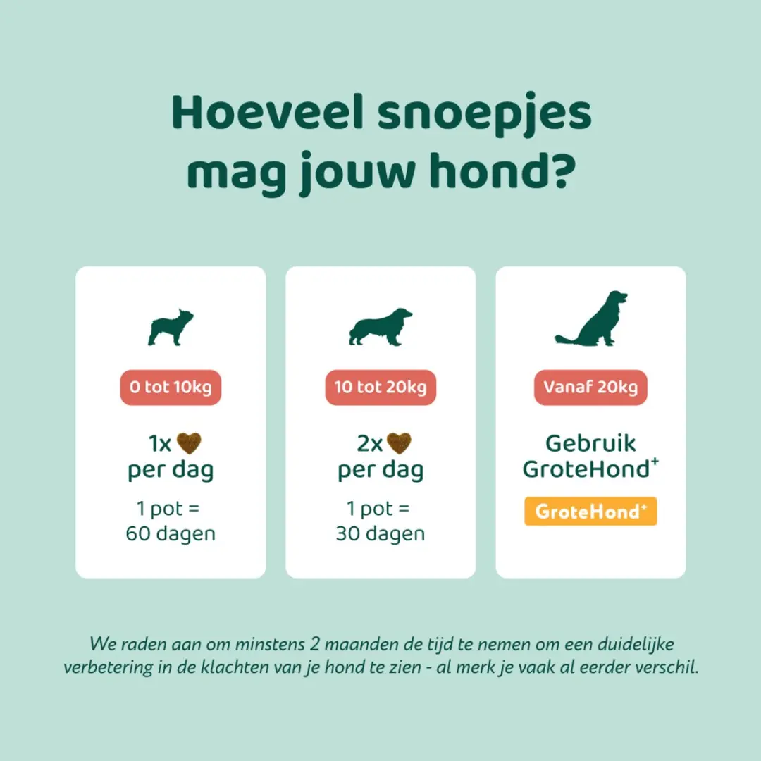 DogSuppy Heup & Gewrichten Snoepjes - 180g - 60 stuks - afbeelding 6 van 6