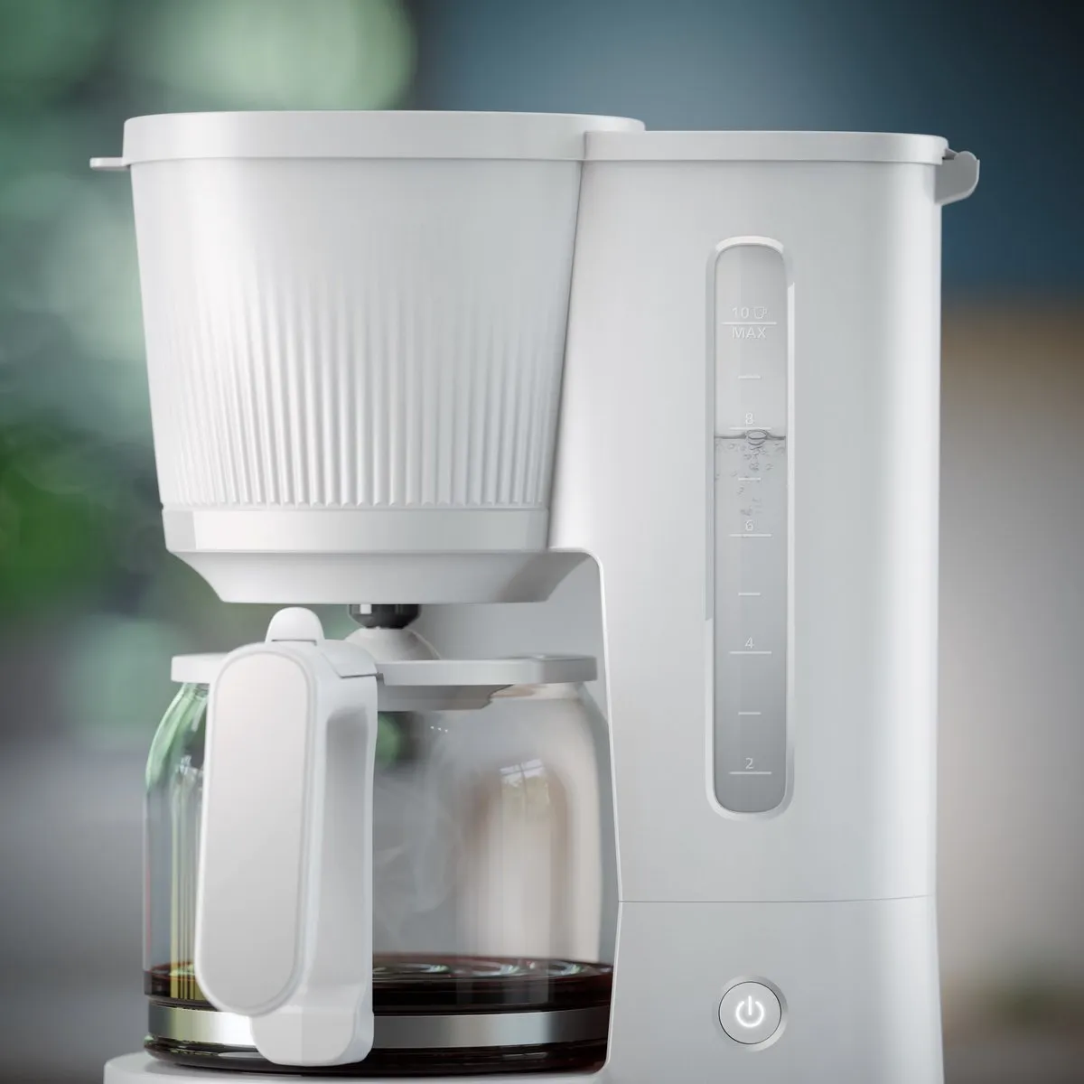 Philips 3000 Series HD7411/00 Filterkoffiezetapparaat - 10 Kopjes - Wit
