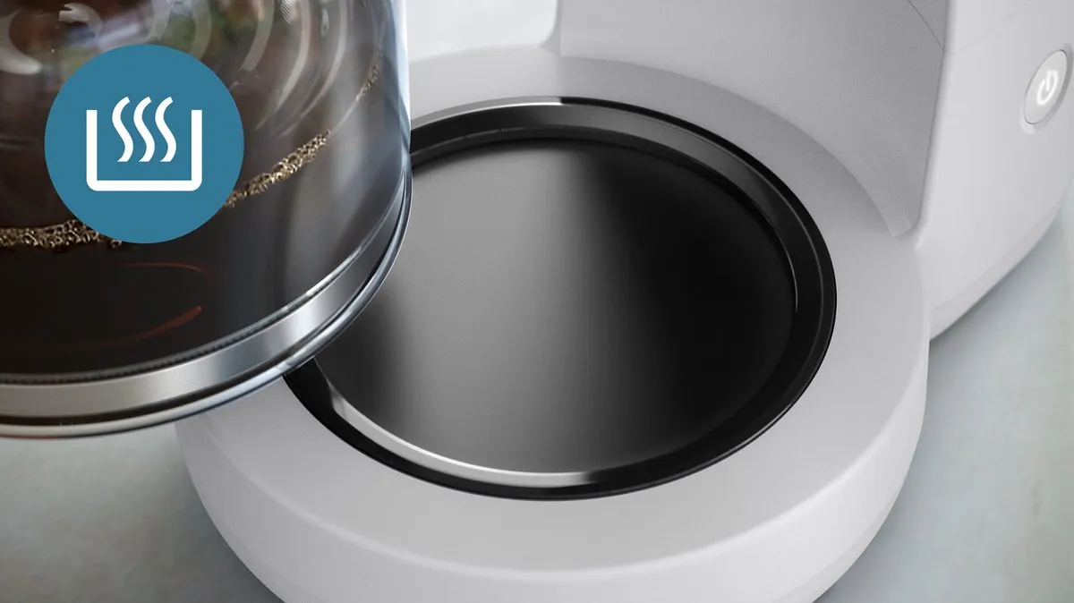 Philips 3000 Series HD7411/00 Filterkoffiezetapparaat - 10 Kopjes - Wit