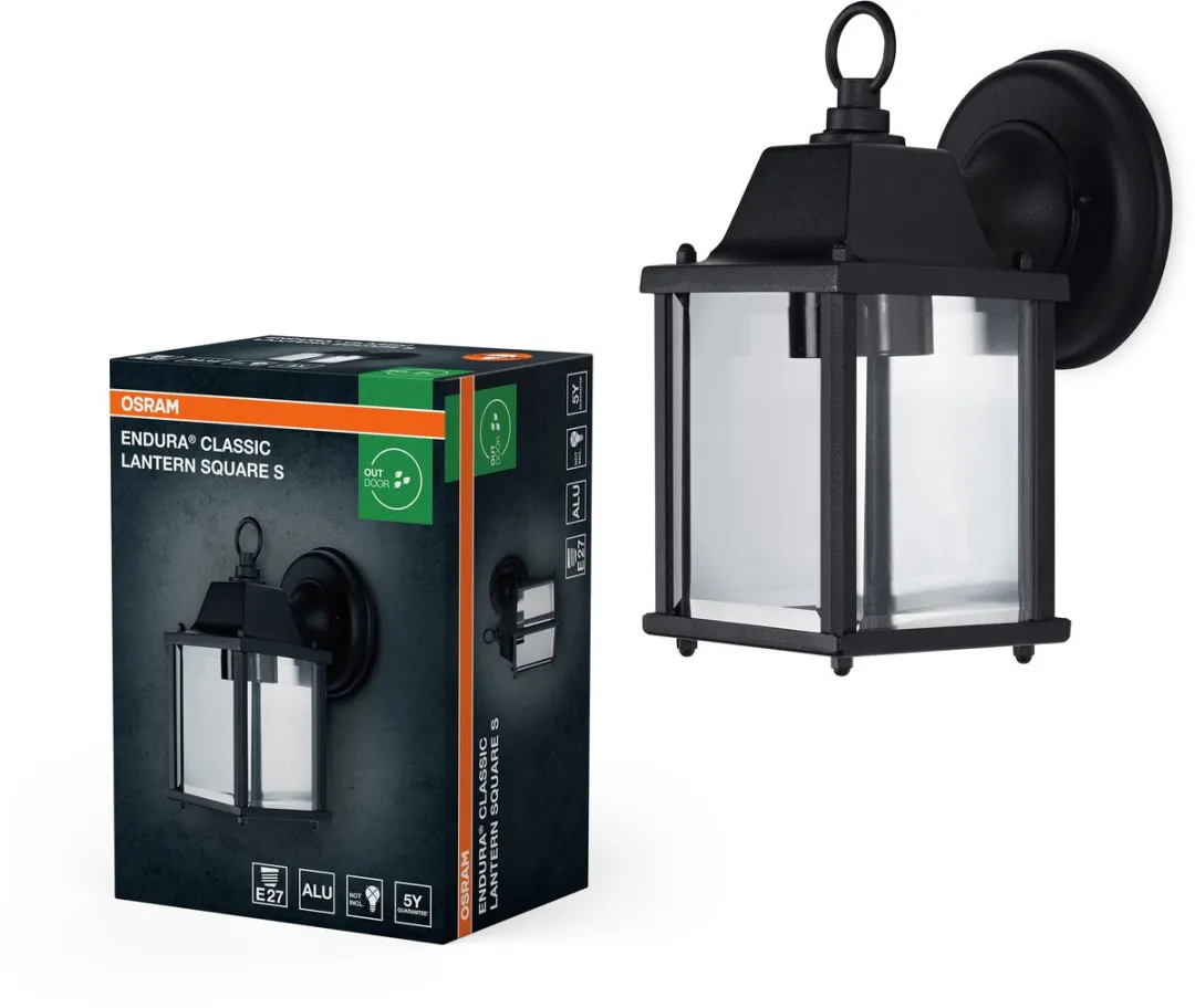 Osram Endura Classic Buitenlamp E27 Zwart