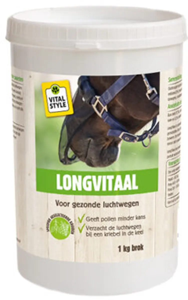 VITALstyle Longvitaal Paarden Supplement - 1 kg - afbeelding 4 van 6