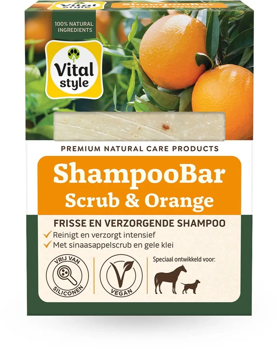 Shampoobar Scrub & Orange