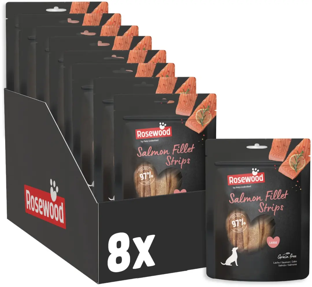 Rosewood Salmon Fillet Strips Large