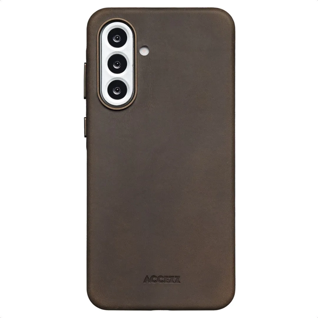 Accezz Hoesje Samsung Galaxy A56 Vintage Leather