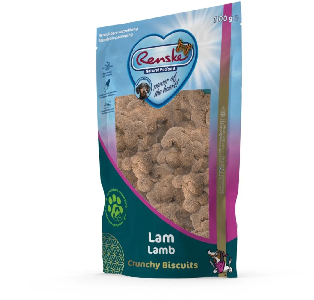 Renske Crunchy Hondensnack Lam 1100g