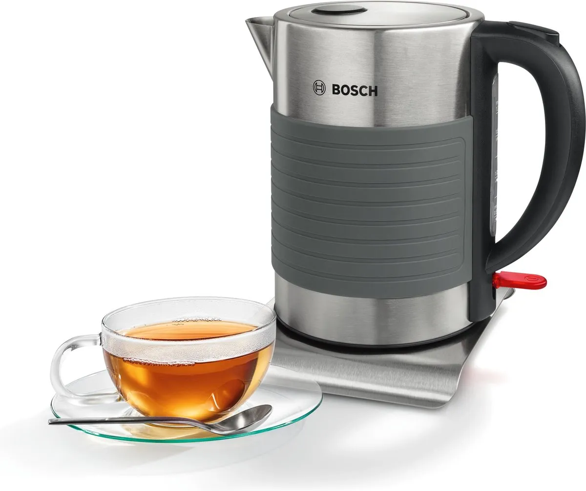 Bosch TWK7S05 Waterkoker 2200W 1.7L - Zwart/RVS - afbeelding 6 van 6