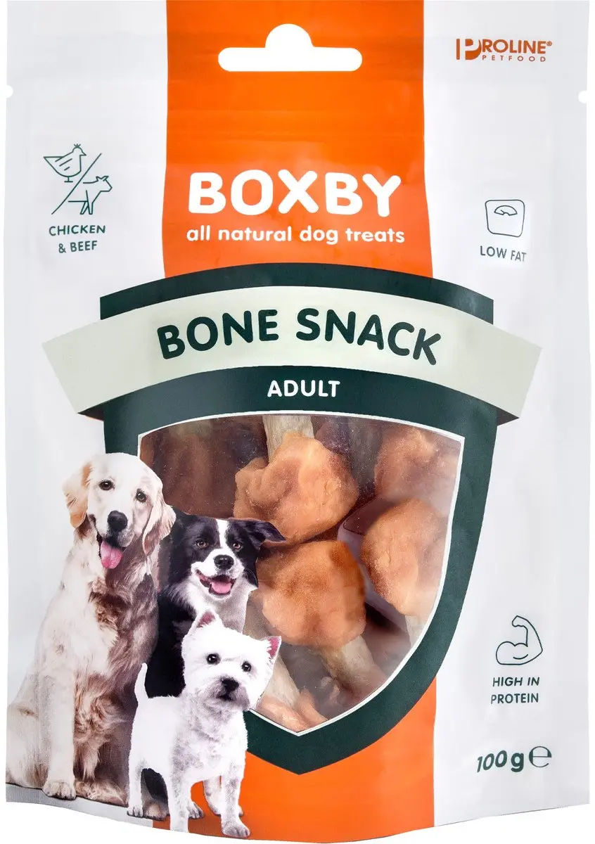 Proline Boxby Bone Hondensnack - 15 x 100g - afbeelding 3 van 6