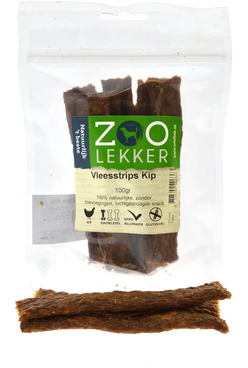 Zoolekker Vleesstrips Kip